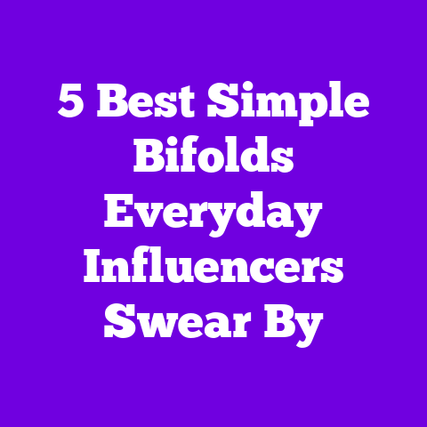 5 Best Simple Bifolds Everyday Influencers Swear By