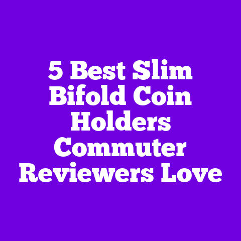 5 Best Slim Bifold Coin Holders Commuter Reviewers Love