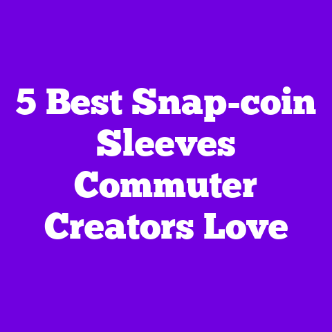 5 Best Snap-coin Sleeves Commuter Creators Love