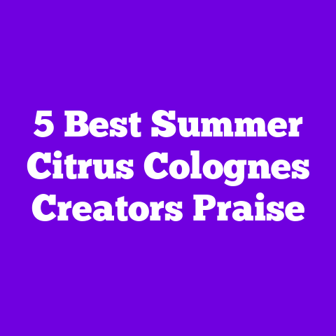 5 Best Summer Citrus Colognes Creators Praise