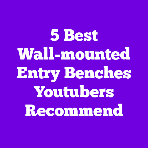 5 Best Wall-mounted Entry Benches Youtubers Recommend