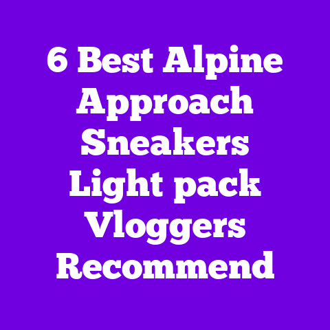 6 Best Alpine Approach Sneakers Light‑pack Vloggers Recommend