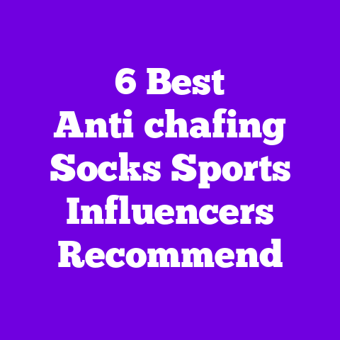 6 Best Anti‑chafing Socks Sports Influencers Recommend