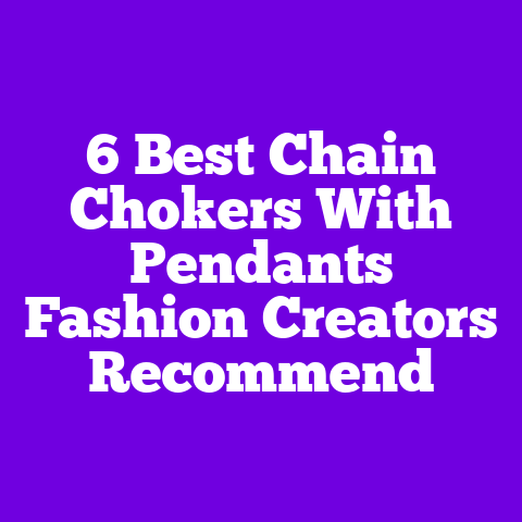 6 Best Chain Chokers With Pendants Fashion Creators Recommend