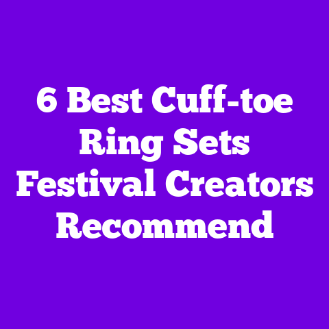 6 Best Cuff-toe Ring Sets Festival Creators Recommend