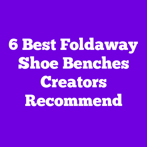 6 Best Foldaway Shoe Benches Creators Recommend