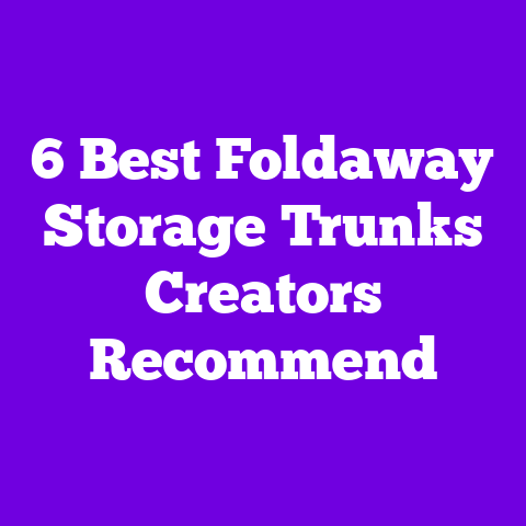 6 Best Foldaway Storage Trunks Creators Recommend