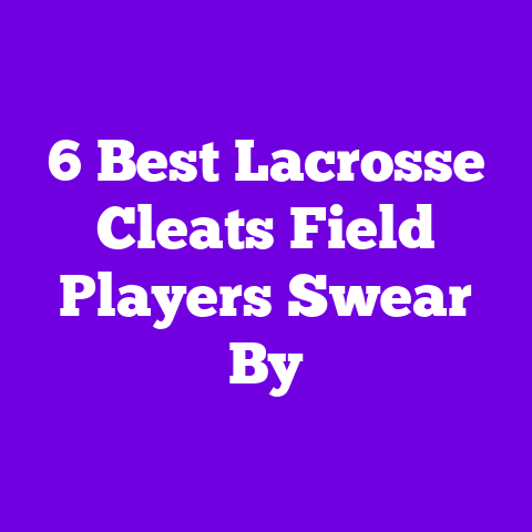 6 Best Lacrosse Cleats Field Players Swear By