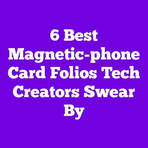 6 Best Magnetic-phone Card Folios Tech Creators Swear By