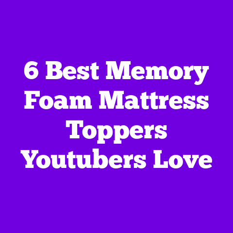 6 Best Memory Foam Mattress Toppers Youtubers Love