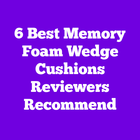 6 Best Memory Foam Wedge Cushions Reviewers Recommend