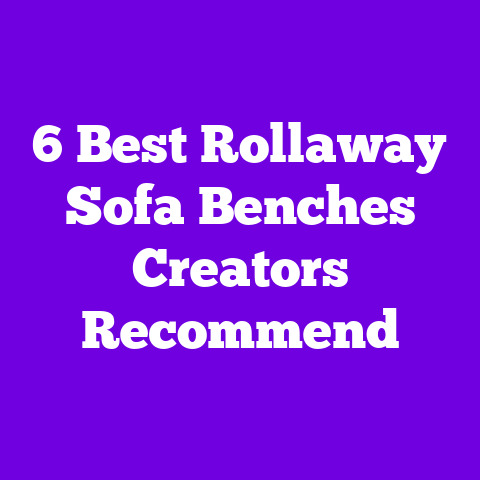 6 Best Rollaway Sofa Benches Creators Recommend