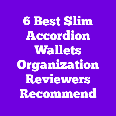 6 Best Slim Accordion Wallets Organization Reviewers Recommend