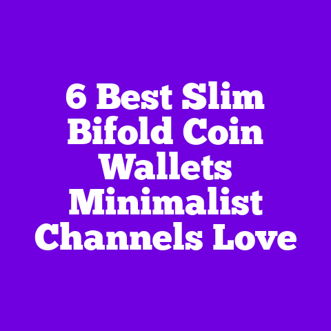 6 Best Slim Bifold Coin Wallets Minimalist Channels Love