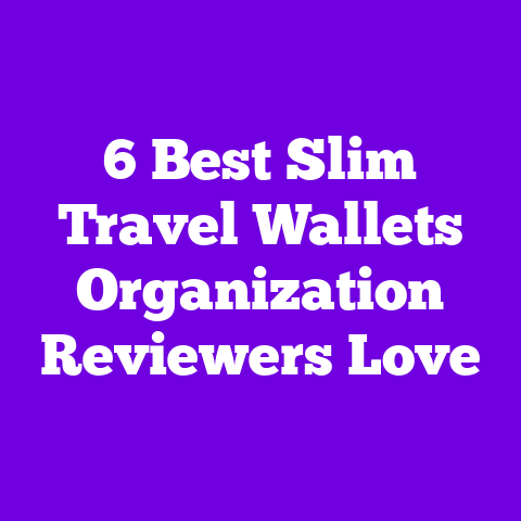 6 Best Slim Travel Wallets Organization Reviewers Love