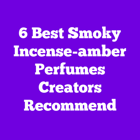 6 Best Smoky Incense-amber Perfumes Creators Recommend