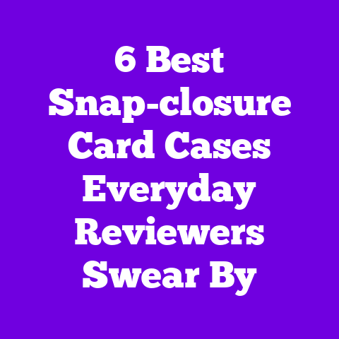 6 Best Snap-closure Card Cases Everyday Reviewers Swear By