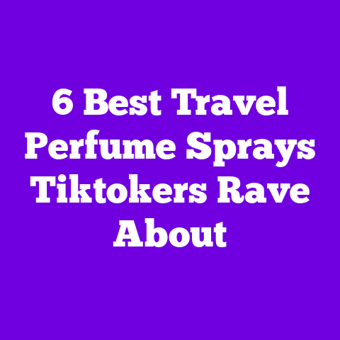 6 Best Travel Perfume Sprays Tiktokers Rave About