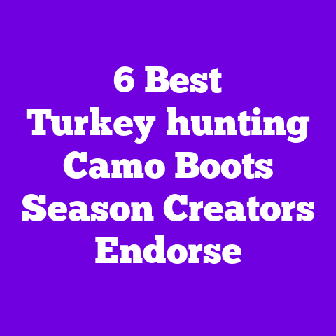 6 Best Turkey‑hunting Camo Boots Season Creators Endorse