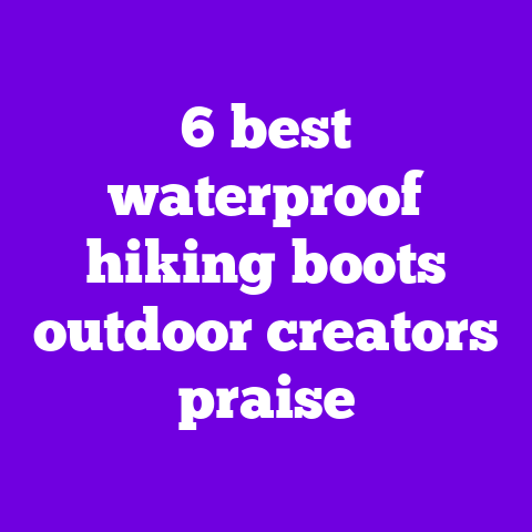 6 best waterproof hiking boots outdoor creators praise