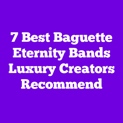 7 Best Baguette Eternity Bands Luxury Creators Recommend