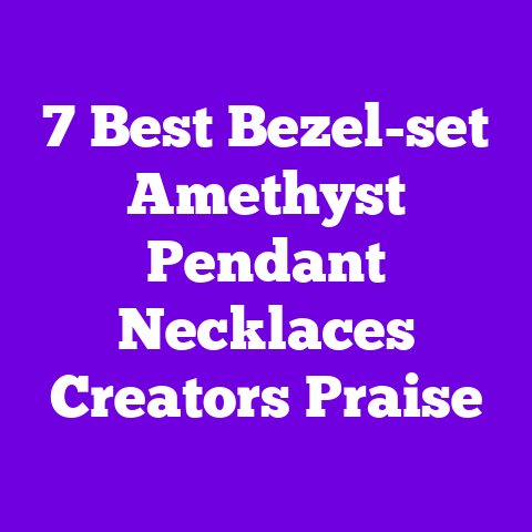 7 Best Bezel-set Amethyst Pendant Necklaces Creators Praise