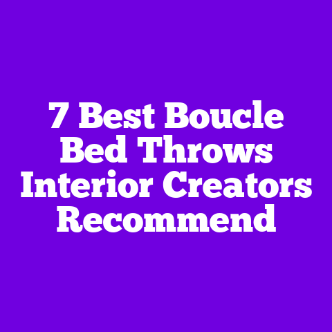 7 Best Boucle Bed Throws Interior Creators Recommend