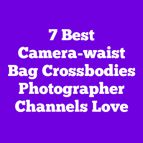 7 Best Camera-waist Bag Crossbodies Photographer Channels Love