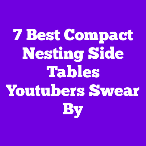 7 Best Compact Nesting Side Tables Youtubers Swear By