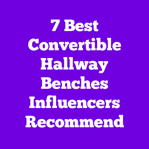 7 Best Convertible Hallway Benches Influencers Recommend