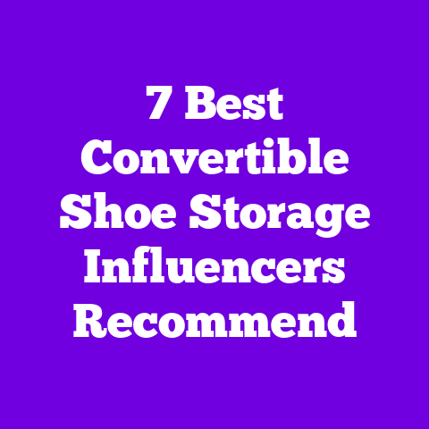 7 Best Convertible Shoe Storage Influencers Recommend
