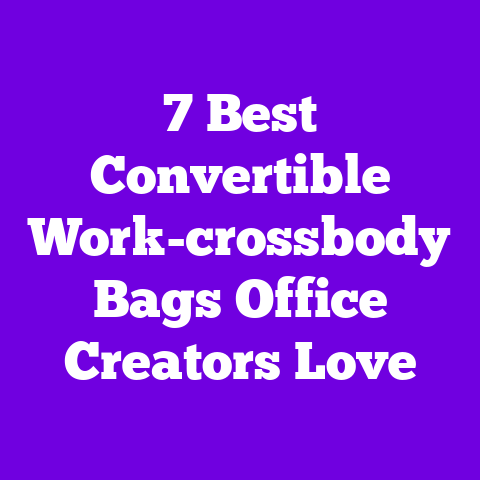 7 Best Convertible Work-crossbody Bags Office Creators Love