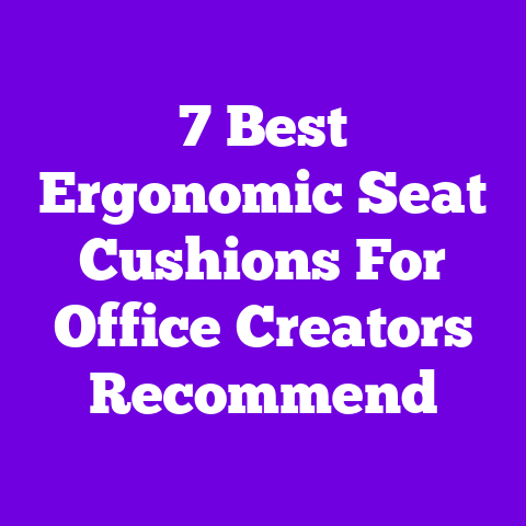7 Best Ergonomic Seat Cushions For Office Creators Recommend