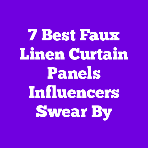 7 Best Faux Linen Curtain Panels Influencers Swear By