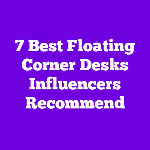 7 Best Floating Corner Desks Influencers Recommend