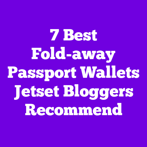 7 Best Fold-away Passport Wallets Jetset Bloggers Recommend