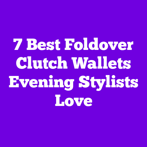 7 Best Foldover Clutch Wallets Evening Stylists Love
