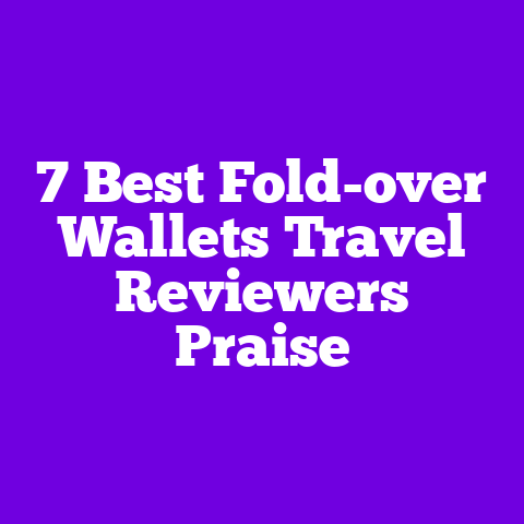 7 Best Fold-over Wallets Travel Reviewers Praise