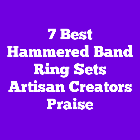 7 Best Hammered Band Ring Sets Artisan Creators Praise