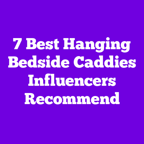 7 Best Hanging Bedside Caddies Influencers Recommend