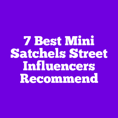 7 Best Mini Satchels Street Influencers Recommend