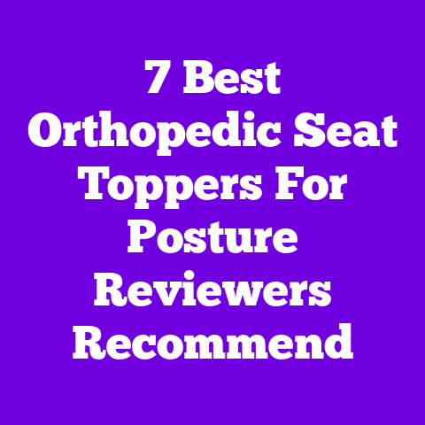 7 Best Orthopedic Seat Toppers For Posture Reviewers Recommend