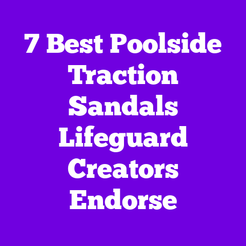 7 Best Poolside Traction Sandals Lifeguard Creators Endorse