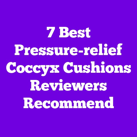 7 Best Pressure-relief Coccyx Cushions Reviewers Recommend