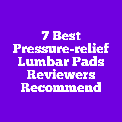 7 Best Pressure-relief Lumbar Pads Reviewers Recommend