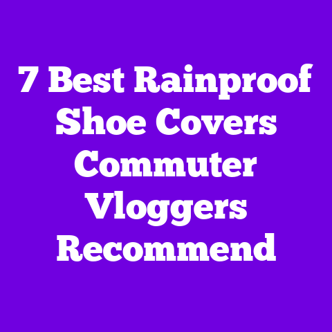 7 Best Rainproof Shoe Covers Commuter Vloggers Recommend