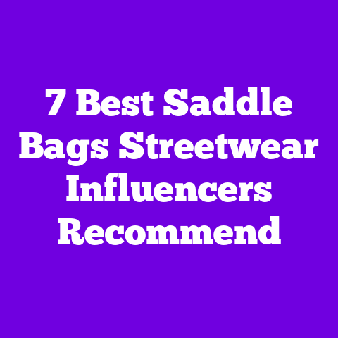 7 Best Saddle Bags Streetwear Influencers Recommend