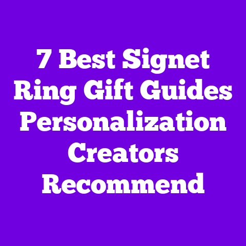 7 Best Signet Ring Gift Guides Personalization Creators Recommend