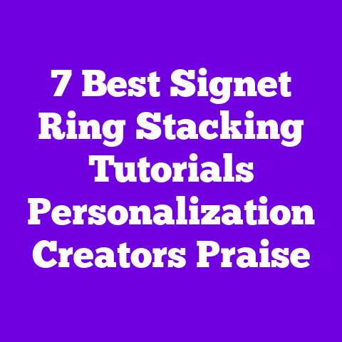 7 Best Signet Ring Stacking Tutorials Personalization Creators Praise