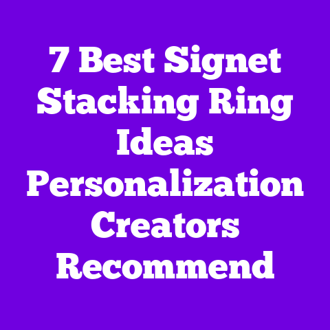 7 Best Signet Stacking Ring Ideas Personalization Creators Recommend